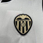 24-25 Valencia Home Retro Football Shirt