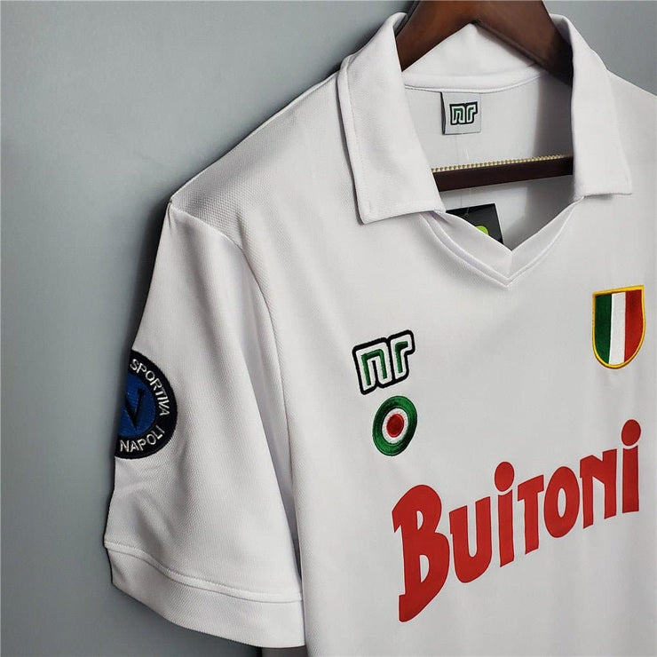 87-88 Napoli Away Retro Football Shirt