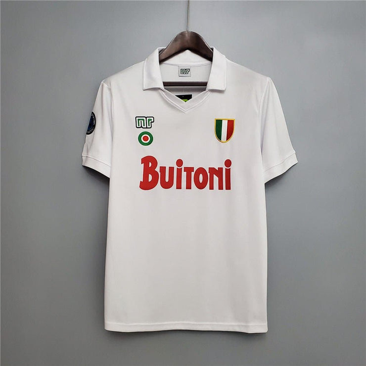 87-88 Napoli Away Retro Football Shirt