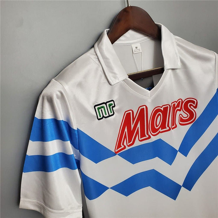 88-89 Napoli Away Retro Football Shirt