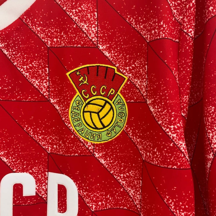 88-89 Soviet Union Home Retro Football Shirt