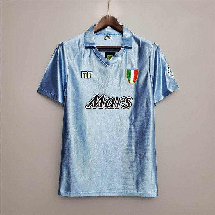 90-91 Napoli Home Retro Football Shirt