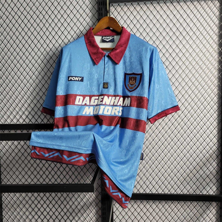 95-97 West Ham Away Retro Football Shirt