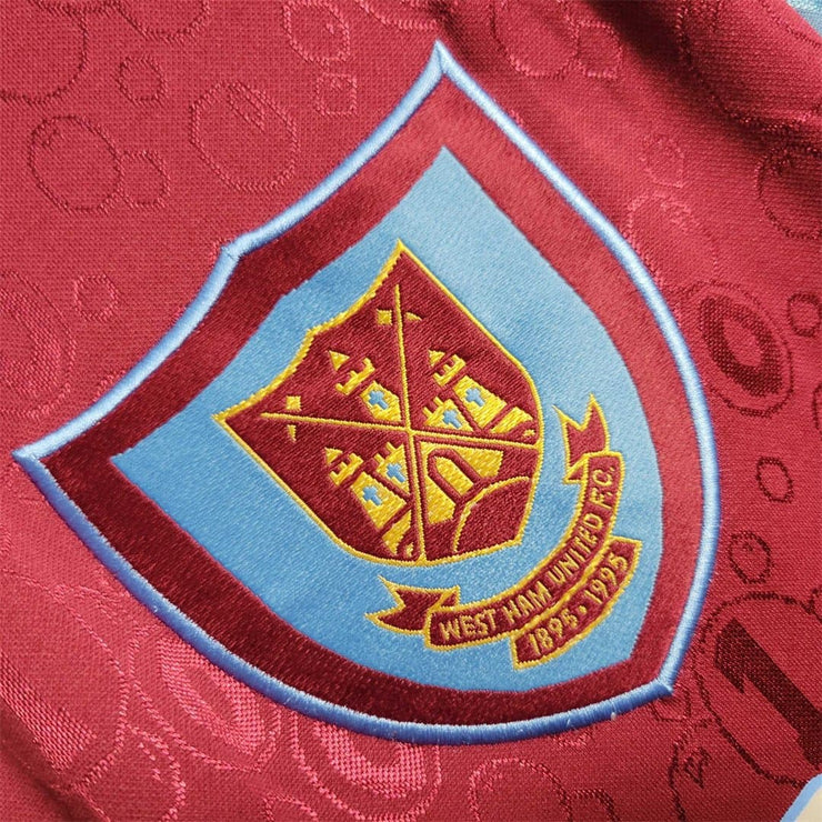 95-97 West Ham Home Retro Football Shirt