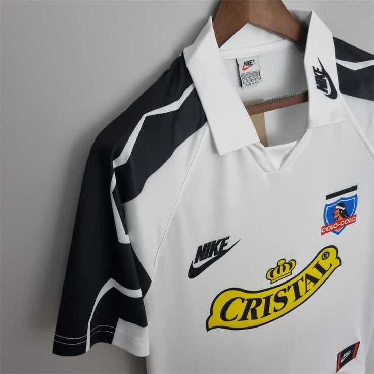 95 Colo-Colo Home Retro Football Shirt