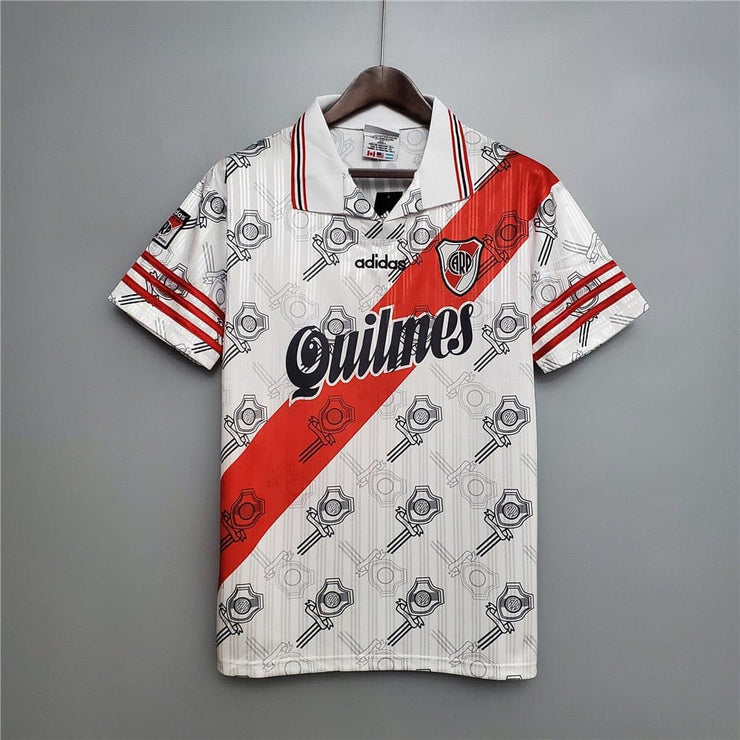 96-97 River Plate Home Retro Football Shirt