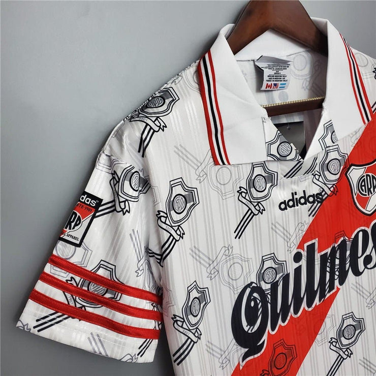 96-97 River Plate Home Retro Football Shirt