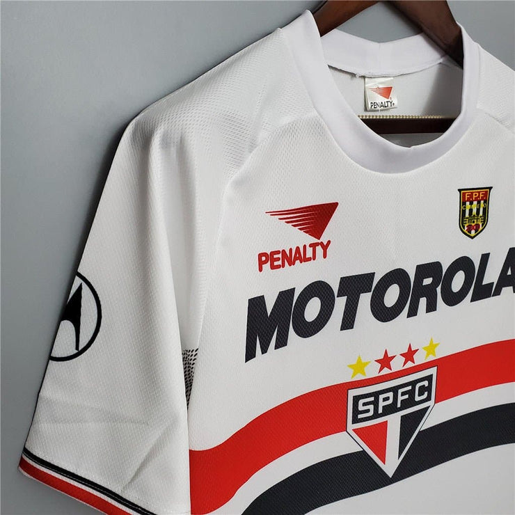 99-00 Sao Paulo Home Retro Football Shirt