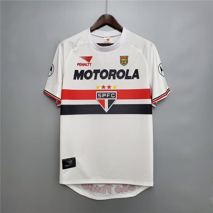 99-00 Sao Paulo Home Retro Football Shirt