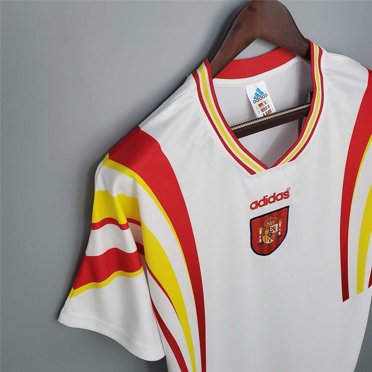 1996 Spain Away Retro Football Shirt