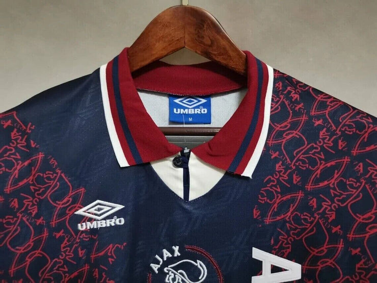 Ajax Amsterdam 1994-1995 Champions League Seedorf Away Retro Shirt 8-