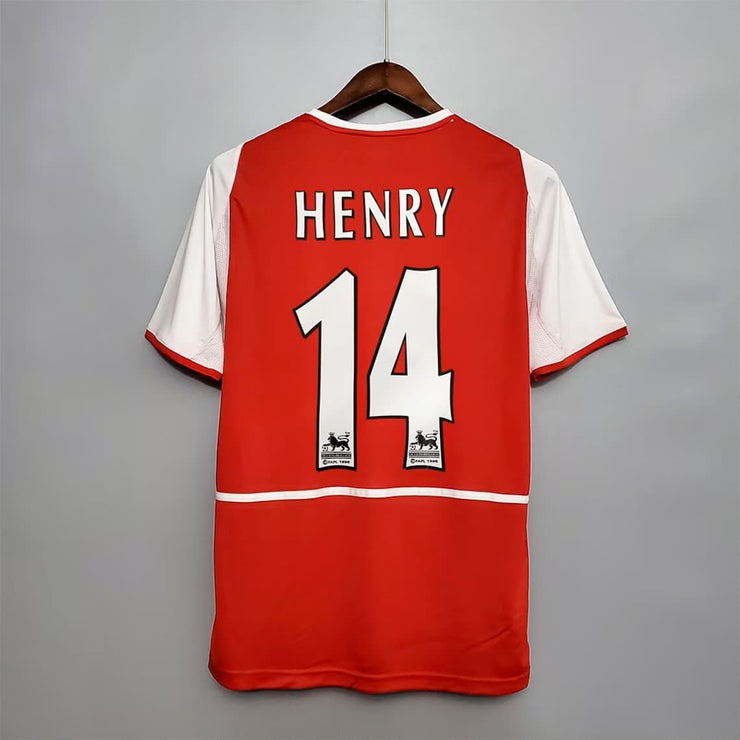 Arsenal 2002-2004 Henry 14 Home Retro Shirt-