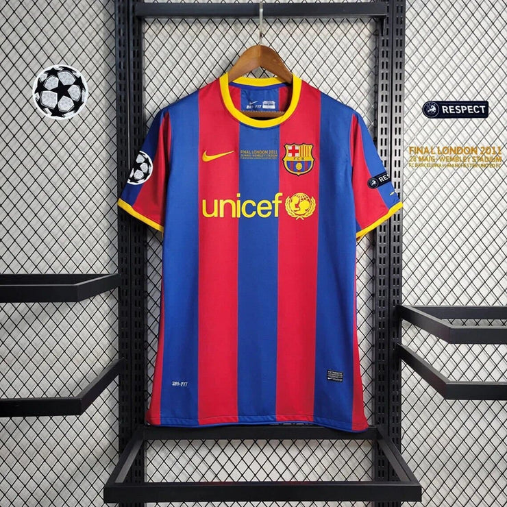 Barcelona Final 2010-2011 Lionel Messi Away fc Soccer Jerseys