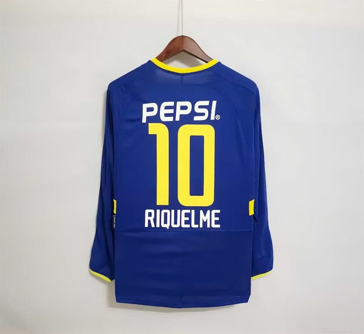 Boca Juniors 2003-2004 Retro Home Shirt