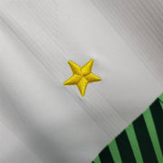 Coritiba white away retro shirts-