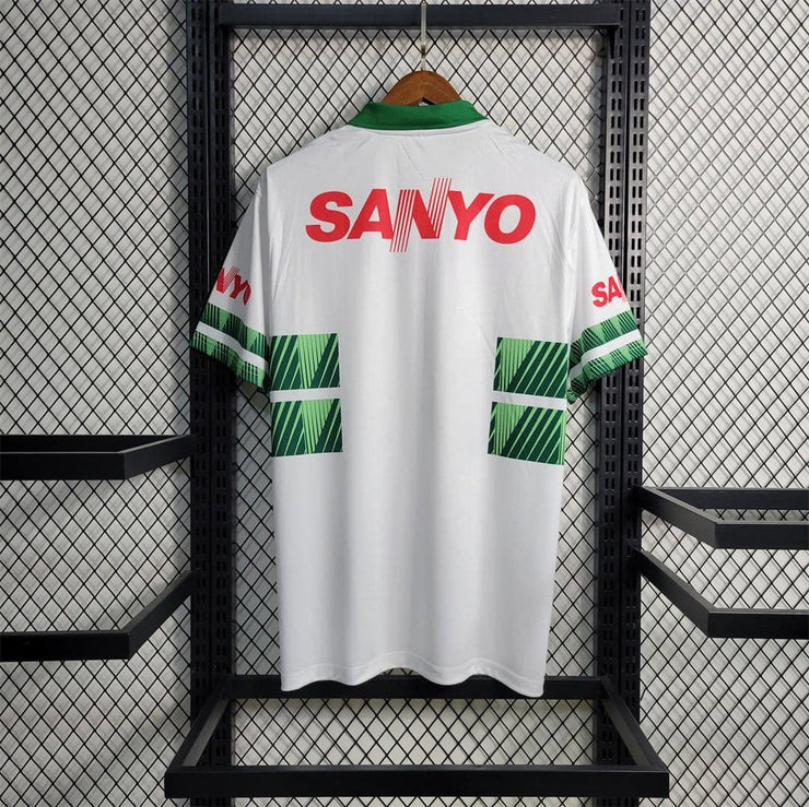 Coritiba white away retro shirts-