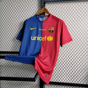 FC Barcelona 2008-2009 Messi Home Away Retro Soccer Jerseys