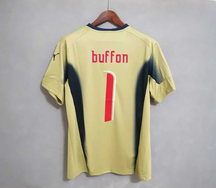 Italy Buffon 2006 World Cup Final Goalkeeper Soccer Jersey