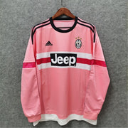 JUV away pink long sleeve Retro shirts