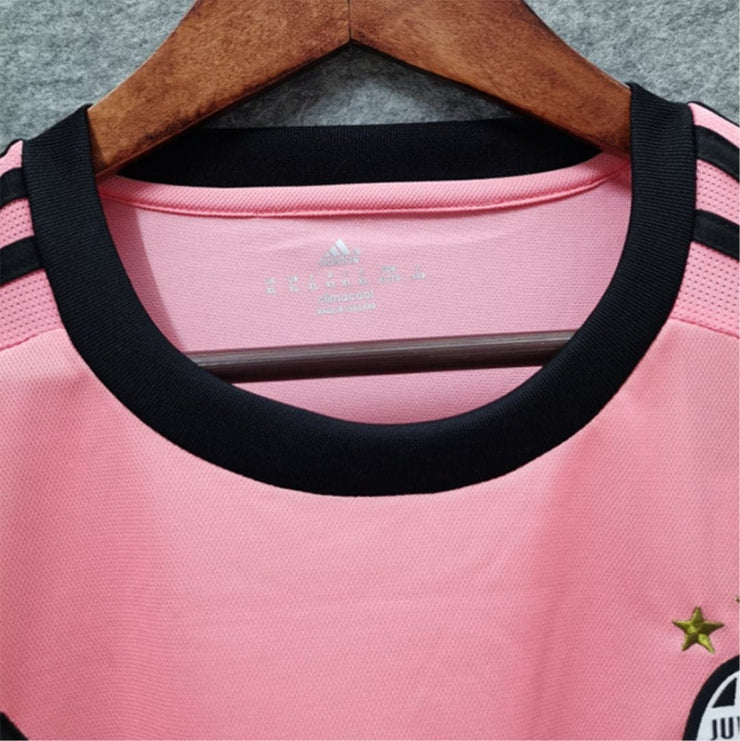 JUV away pink long sleeve Retro shirts