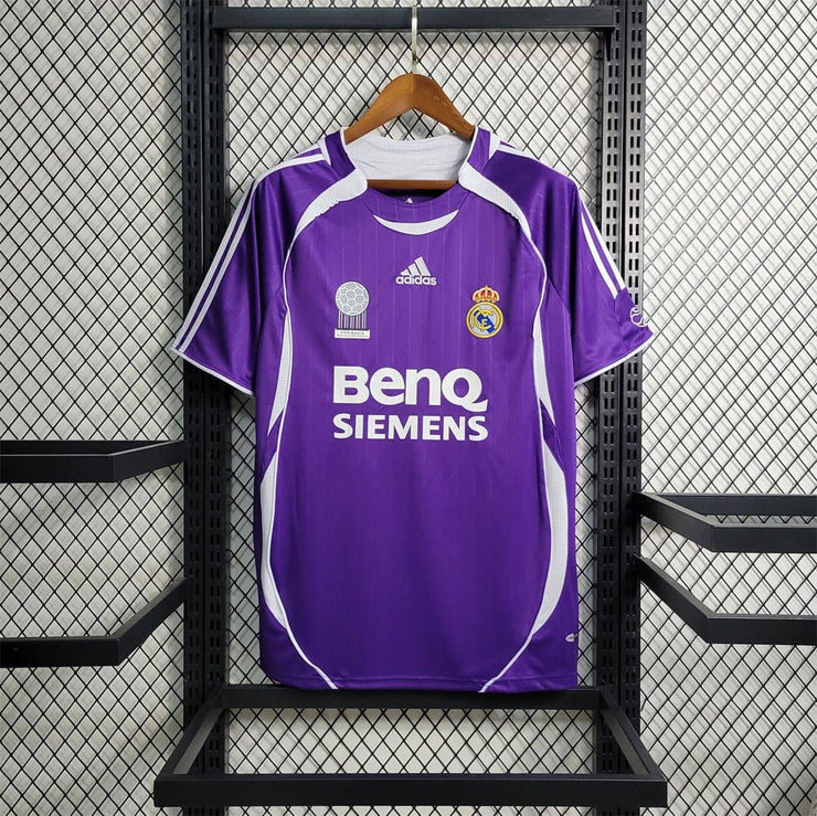 MAD away Purple retro home tshirt-