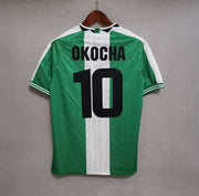 Nigeria 1996 Okocha 10 Home Retro Vintage Football Shirts