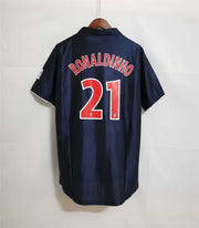 PSG 2001-2002 RONALDINHO 21 Home Retro Shirt-