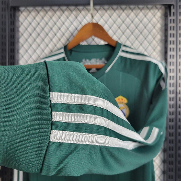 R MAD green third away retro shirts-