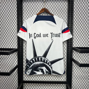 USA Statue Away Retro Football Shirt